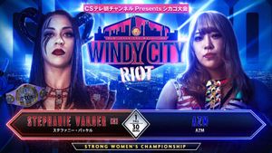 NJPW Windy City Riot's poster