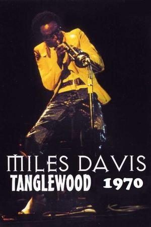 Miles Davis Live At Tanglewood 1970's poster