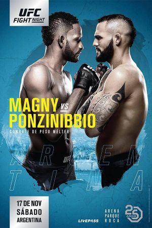 UFC Fight Night 140: Magny vs. Ponzinibbio's poster