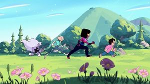 Steven Universe: The Movie: Behind the Curtain's poster