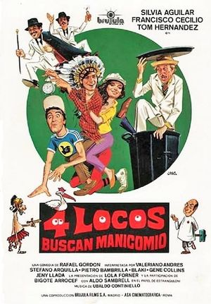 Cuatro locos buscan manicomio's poster
