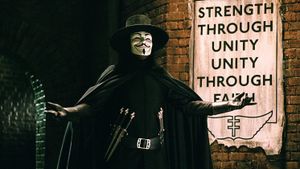 V for Vendetta's poster