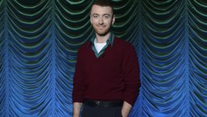 Sam Smith at the BBC's poster