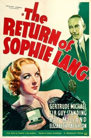 The Return of Sophie Lang's poster
