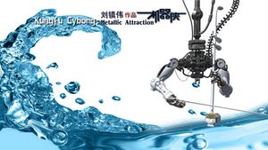 Metallic Attraction: Kungfu Cyborg's poster