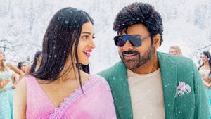 Waltair Veerayya's poster