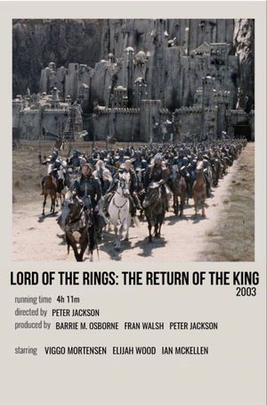 The Lord of the Rings: The Return of the King's poster