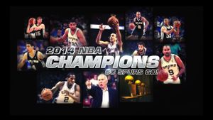 2014 NBA Champions: Go Spurs Go's poster