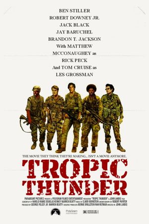 Tropic Thunder's poster