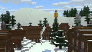 Minecraft Animation: A Christmas Carol's poster