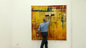 Gerhard Richter Painting's poster