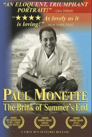 Paul Monette: The Brink of Summer's End's poster