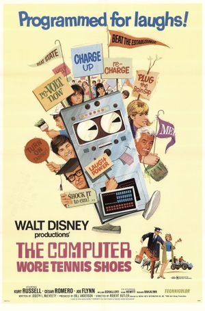 The Computer Wore Tennis Shoes's poster