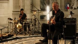 Sting au Panthéon (50 ans de FIP)'s poster