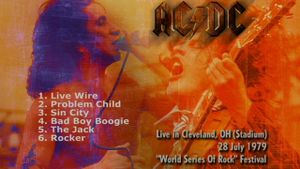 AC/DC: World Series of Rock '79's poster