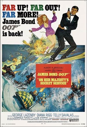 On Her Majesty's Secret Service's poster