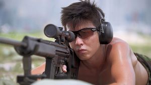 The Sniper's poster