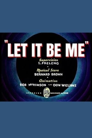 Let It Be Me's poster