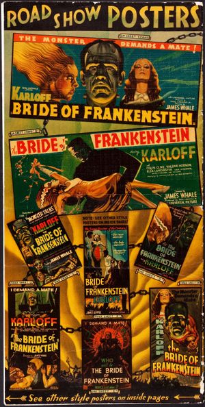 Bride of Frankenstein's poster