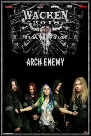 Arch Enemy - Live At Wacken's poster