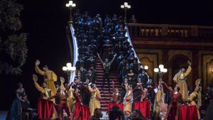 Opéra National de Paris: Verdi's La Traviata's poster