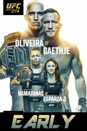 UFC 274: Oliveira vs. Gaethje's poster