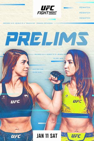 UFC Fight Night 249: Dern vs. Ribas 2's poster