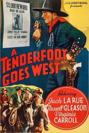 A Tenderfoot Goes West's poster