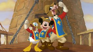 Mickey, Donald, Goofy: The Three Musketeers's poster