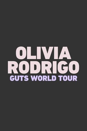 Olivia Rodrigo: GUTS World Tour's poster