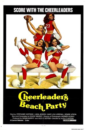 Cheerleaders Beach Party's poster