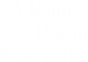 A Rainy Day in New York's poster