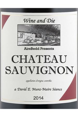 Chateau Sauvignon: terroir's poster