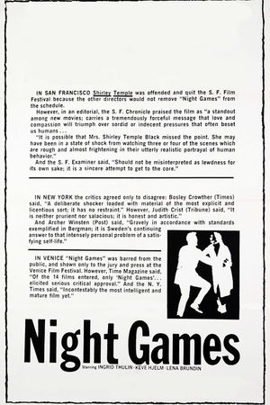 Night Games's poster