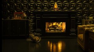 Squid Game: Fireplace's poster