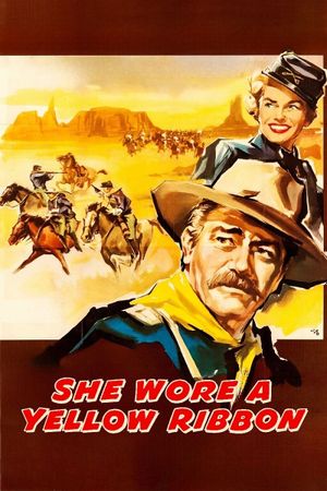 She Wore a Yellow Ribbon's poster