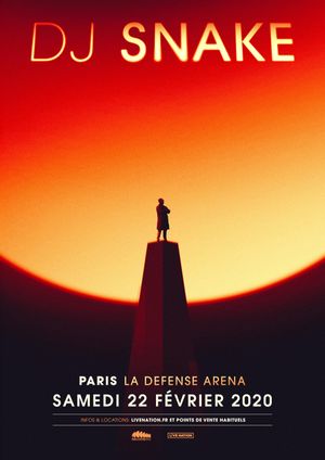 DJ Snake à Paris La Défense Arena's poster