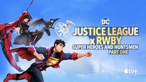 Justice League x RWBY: Super Heroes & Huntsmen, Part One's poster