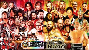 NJPW Wrestle Kingdom 19's poster
