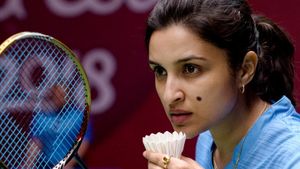 Saina's poster