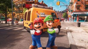 The Super Mario Bros. Movie's poster