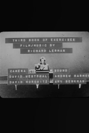Third Book of Exercises's poster