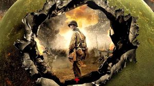 Hacksaw Ridge's poster