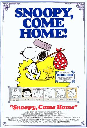 Snoopy Come Home's poster
