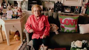 Ask Dr. Ruth's poster