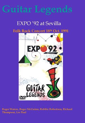 Guitar Legends EXPO '92 at Sevilla - The Hard Rock Night's poster