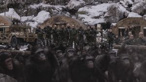 War for the Planet of the Apes's poster