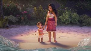 Moana 2's poster