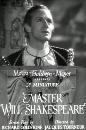 Master Will Shakespeare's poster