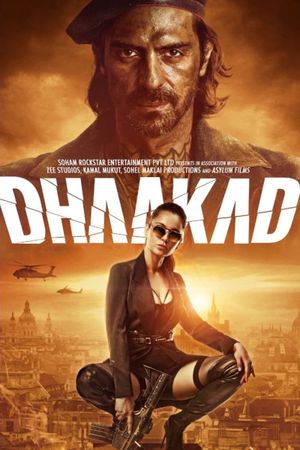 Dhaakad's poster